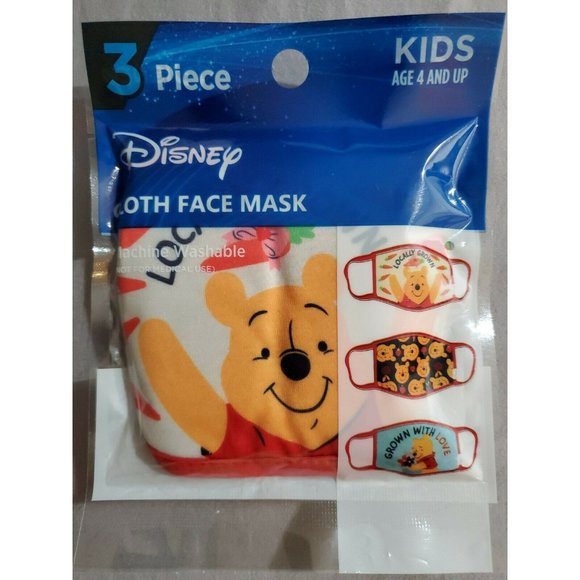 Berkshire Disney Winnie The Pooh Cloth Face Mask 3